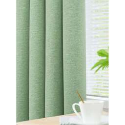 Divante Dusk Blackout Thermal Curtains - Green/183cm/168cm - Wilko - thumbnail 5