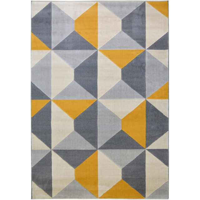 Homemaker Creation Venus Mustard Rug 160 x 230cm - Wilko - image 1
