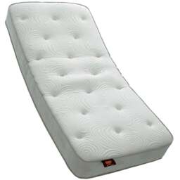 Sareer Matrah King Size Latex Pocket Mattress - White - Wilko - thumbnail 1
