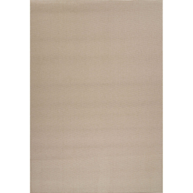 Desire Rugs Simple Light Beige Low Pile Felt Backing Tufted Rug 230 x 160cm - Size: 160 x 230cm - Cream - Wilko - image 1