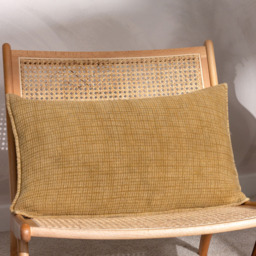 Yard Ribble Honey Acid Wash Cushion - Size: 60 x 40 cm - Multi - Yard Living - Wilko - thumbnail 3
