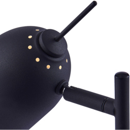 Teamson Home Mason 2 Way Black Metal Shade Table Lamp - Size: 46.2 x 16.0 x 34.0cm - Wilko - thumbnail 5