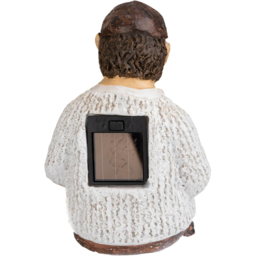 Marco Paul Light Up Solar Grandfather Statue Garden Ornament - Size: 53 x 20 x 10cm - Multi - Wilko - thumbnail 5