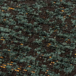 Paoletti Galaxy Emerald Chenille Piped Cushion - Size: 50 x 50 cm - Green - Wilko - thumbnail 5