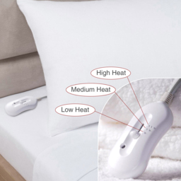 Velosso Single Electric Blanket - Size: 150 x 70 x 1cm - White - Wilko - thumbnail 4
