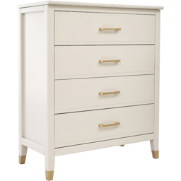 Palazzi 4 Drawer White Chest of Drawers - Wilko - thumbnail 3