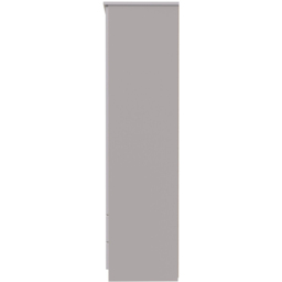 Crowndale Camden 2 Door 2 Drawer Kashmir Gloss Wardrobe Ready Assembled - Kashmir Gloss & Kashmir - Wilko - thumbnail 6