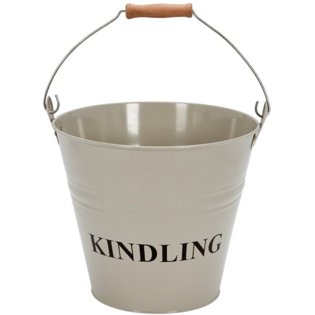 Inglenook Premium Kindling Bucket Cream - Wilko - image 1