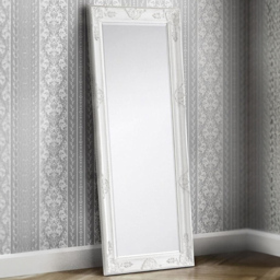 Julian Bowen Palais White Dress Mirror - Size: 170 x 70cm - Wilko - thumbnail 3