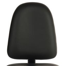 Teknik Office Ergo Twin Faux Leather Desk Chair Black - Size: 94 x 46 x 44cm - Wilko - thumbnail 4