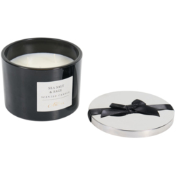 3 Wick Candle - Sea Salt and Sage - True Aroma - Wilko - thumbnail 3