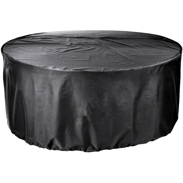 Cozy Bay EZBreathe 8 Seater Round Black Patio Set Cover - Size: 95 x 240 x 240cm - Wilko - image 1