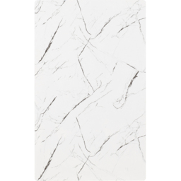 Seconique Marlow and Quebec 4 Seater Dining Set White Marble and Grey PU - White Marble/Grey Pu - Wilko - thumbnail 7
