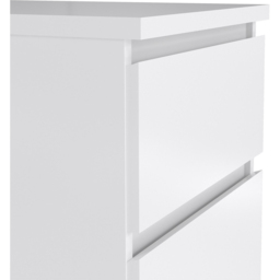 Florence 5 Drawer White High Gloss Narrow Chest of Drawers - Furniture to Go - Wilko - thumbnail 6