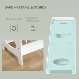 Playful Haven White Kids Adjustable Stool - Size: 40 x 50 x 90cm - Wilko - thumbnail 5