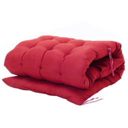 Living and Home Red Sun Lounger Cushion Cover - Size: 8x160x50cm - Wilko - thumbnail 4