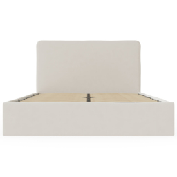 GFW Chiswick Small Double Natural Ottoman Bed - Cream - Wilko - thumbnail 3