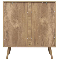 Birlea Noah 5 Drawer Rattan Effect Chest of Drawers - Brown - Wilko - thumbnail 5