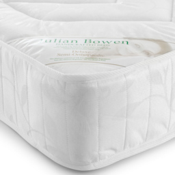 Julian Bowen Small Double Bonnel Spring Semi Orthopaedic Mattress - White - Wilko - thumbnail 4