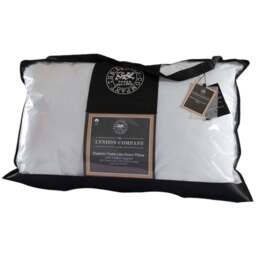 The Lyndon Company Superior Fibre Pillow - Size: Single - White - Wilko