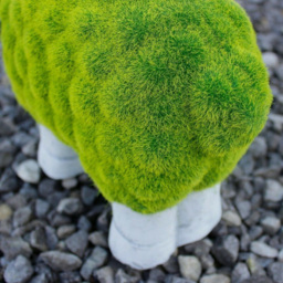Marco Paul Resin Stone Sheep Garden Ornaments - Size: 40 x 20 x 15cm - Green - Wilko - thumbnail 6