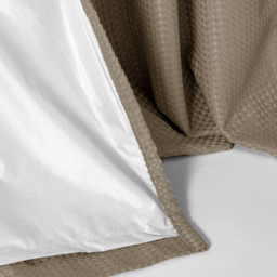 Velosso Waffle Natural Blackout Curtains 183 x 168cm - Size: W 168 x D 183cm - Cream - Wilko - thumbnail 6