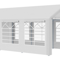 6x3m Car Tent Heavy Duty Carport Shelter - Size: 280 x 300 x 600cm - White - Outsunny - Wilko - thumbnail 4