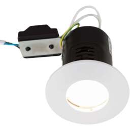 ValueLights White IP65 Warm White LED Ceiling Downlight 4 Pack - Wilko - thumbnail 1
