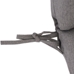 Living and Home Grey Outdoor Sun Lounge Chair Cushion 71 x 112 x 54cm - Size: 8 x 54 x 183cm - Wilko - thumbnail 4