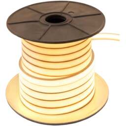 ENER-J 24V Warm White Silicon Neon Strip with Clips and Connector Cable 30m - Size: 100 x 100 x 3000cm - ENERJ - Wilko - thumbnail 1
