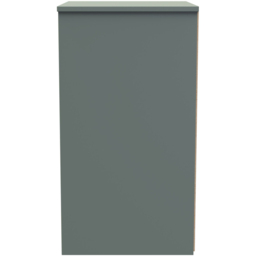 Crowndale New York 3 Drawer Reed Green Bedside Cabinet Ready Assembled - Wilko - thumbnail 5