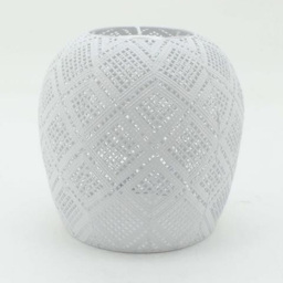 White Geometric Domed Pendant Light - Wilko - thumbnail 3