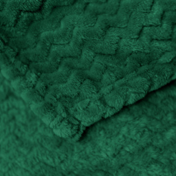 Velosso Emerald Moda Plush Throw 150 x 200cm - Size: 150 x 200 x 1cm - Wilko - thumbnail 4