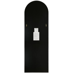The Arcus Frameless Wall Mirror 180 x 60cm - Black - MirrorOutlet - Wilko - thumbnail 5