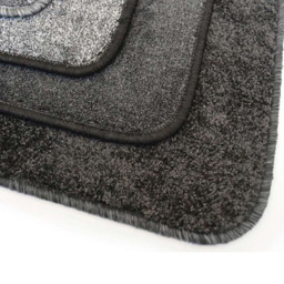 Relay Charcoal Round Rug 200cm - Size: 200 x 200cm - Grey - Homemaker - Wilko - thumbnail 6