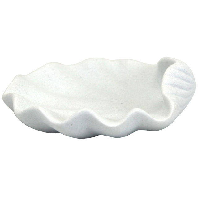Seashell Soap Dish - White - Wilko - image 1