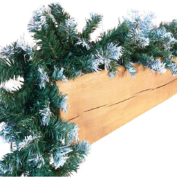 Premier Snow Tipped Christmas Garland Green 270cm - Size: 27cm - Samuel Alexander - Wilko - thumbnail 1