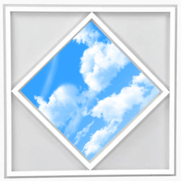 ENER-J 70W 6500K Cool White Diamond Sky and Cloud Ceiling LED Panel Light 600 x 600mm 6 Pack - Size: 65 x 4 x 65cm - Wilko - thumbnail 5