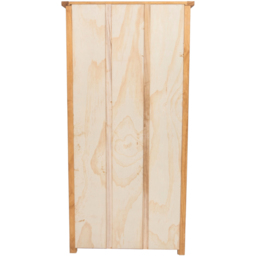 Lugo 5 Shelf Waxed Bookcase - Wood - Wilko - thumbnail 5
