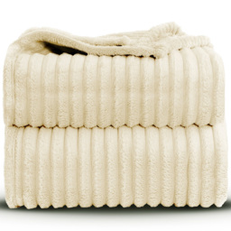 Velosso Bellissima Ivory Plush Throw 150 x 200cm - Size: 150 x 200 x 1cm - Wilko - thumbnail 4