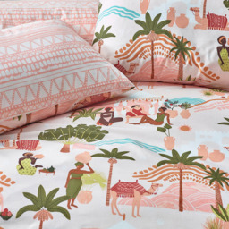 furn. Nalani Double Sand Duvet Cover Set - Multi - Wilko - thumbnail 4