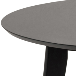 Florence Roxby Round Dining Table Black - Furniture To Go - Wilko - thumbnail 6