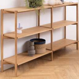 Florence Braidwood 2 Shelf Oak Bookcase - Brown - Furniture To Go - Wilko