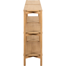 Florence Braidwood 2 Shelf Oak Bookcase - Brown - Furniture To Go - Wilko - thumbnail 5