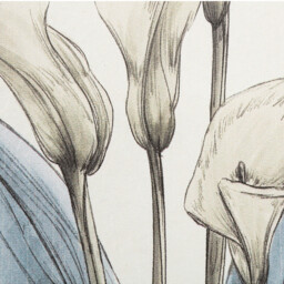 Flower Hand Sketch Effect Framed Art - Wilko - thumbnail 4