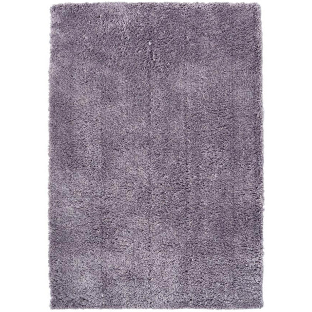 Homemaker Lilac Snug Plain Shaggy Rug 160 x 230cm - Purple - Wilko - image 1