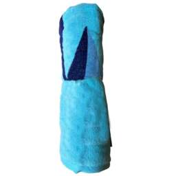 Eco Tex Recycled Cotton Blue Surfboard Beach Towel - Size: 180 x 95cm - Wilko - thumbnail 1