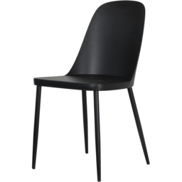 Core Products Aspen 4 Seater Rectangular Dining Set Grey Oak and Black - Multi - Wilko - thumbnail 4