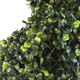 Leaf Artificial Boxwood Spiral Tower Topiary Tree with Metal Top 2 Pack 120cm - Size: 120 x 30 x 30cm - Green - Wilko - thumbnail 4