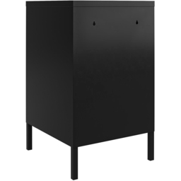 Dorel Mission District Black Metal Locker End Table - Size: 69 x 38 x 40cm - Wilko - thumbnail 6